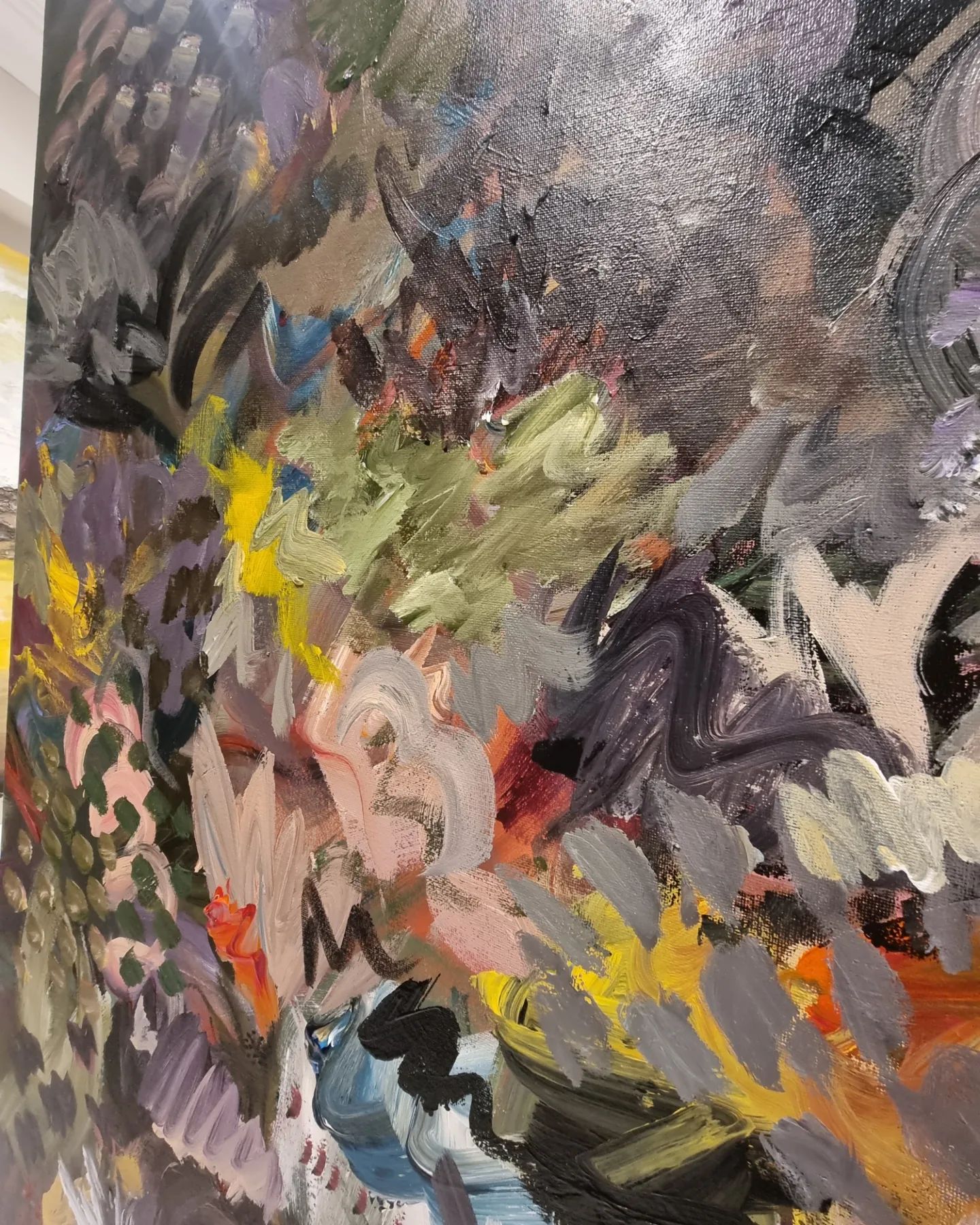 - SOLD - "Wildflower" - 150cm x 100cm - Image 7