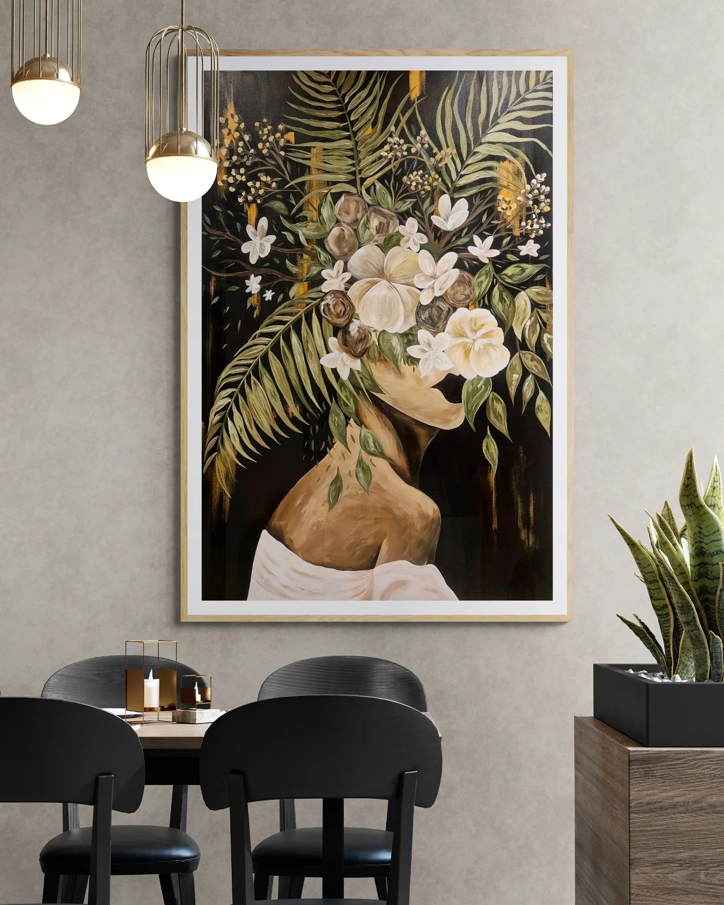 - SOLD - "Isla Bloom" - 100 x 150cm - Acrylic on Canvas