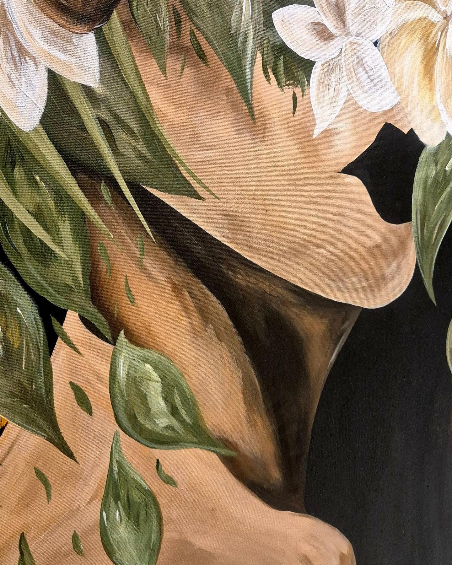 - SOLD - "Isla Bloom" - 100 x 150cm - Acrylic on Canvas - Image 12