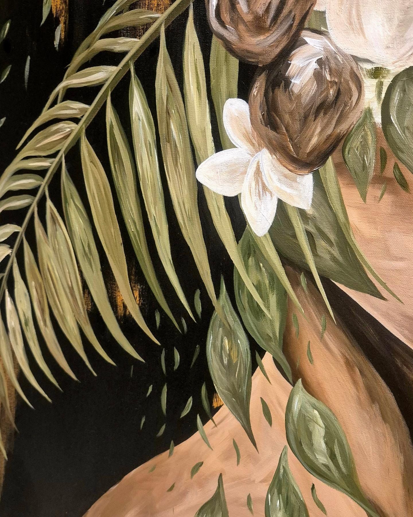 - SOLD - "Isla Bloom" - 100 x 150cm - Acrylic on Canvas - Image 9