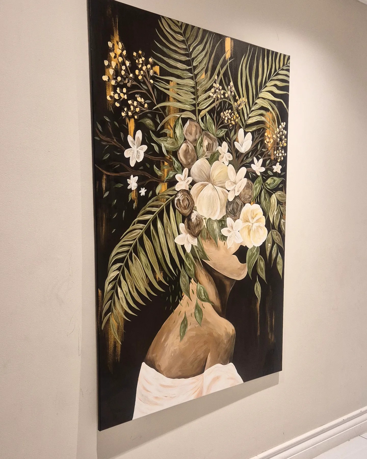 - SOLD - "Isla Bloom" - 100 x 150cm - Acrylic on Canvas - Image 2