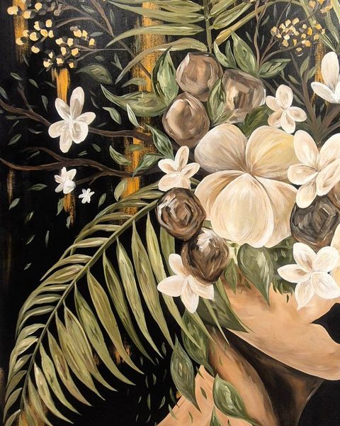 - SOLD - "Isla Bloom" - 100 x 150cm - Acrylic on Canvas - Image 13
