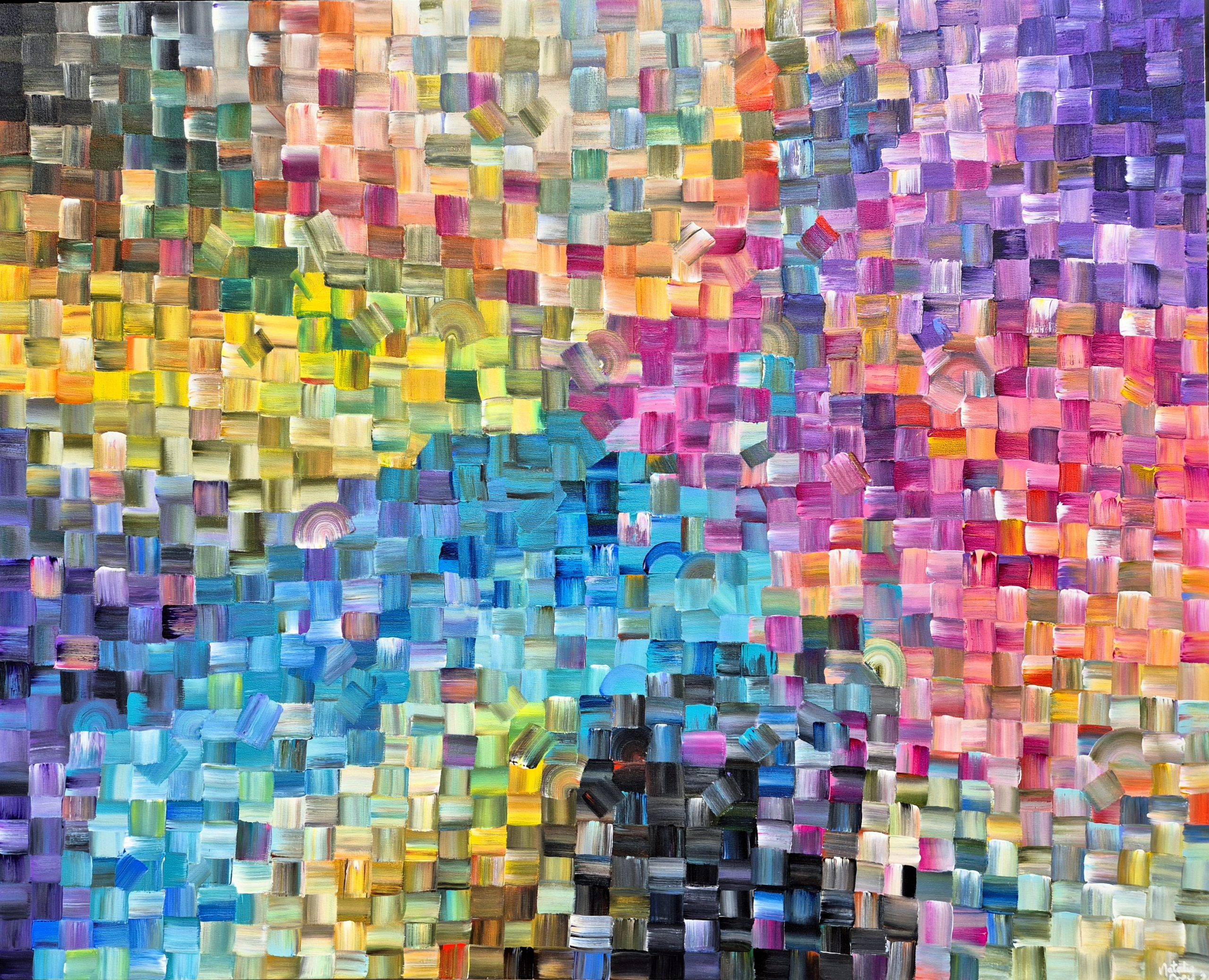 - SOLD - "Kaleidoscope Dreams" - 130 x `160cm - Image 6