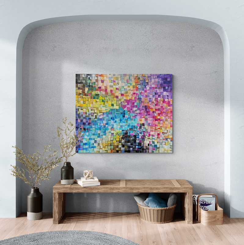 - SOLD - "Kaleidoscope Dreams" - 130 x `160cm - Image 5