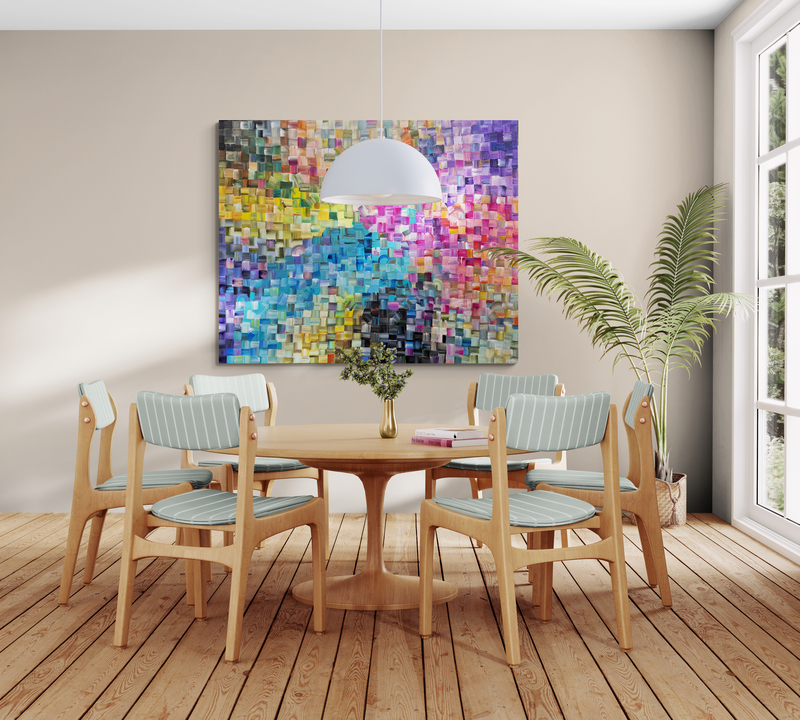 - SOLD - "Kaleidoscope Dreams" - 130 x `160cm - Image 2