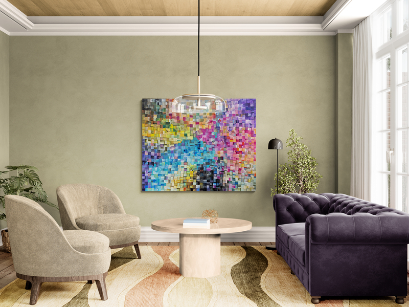 - SOLD - "Kaleidoscope Dreams" - 130 x `160cm - Image 4