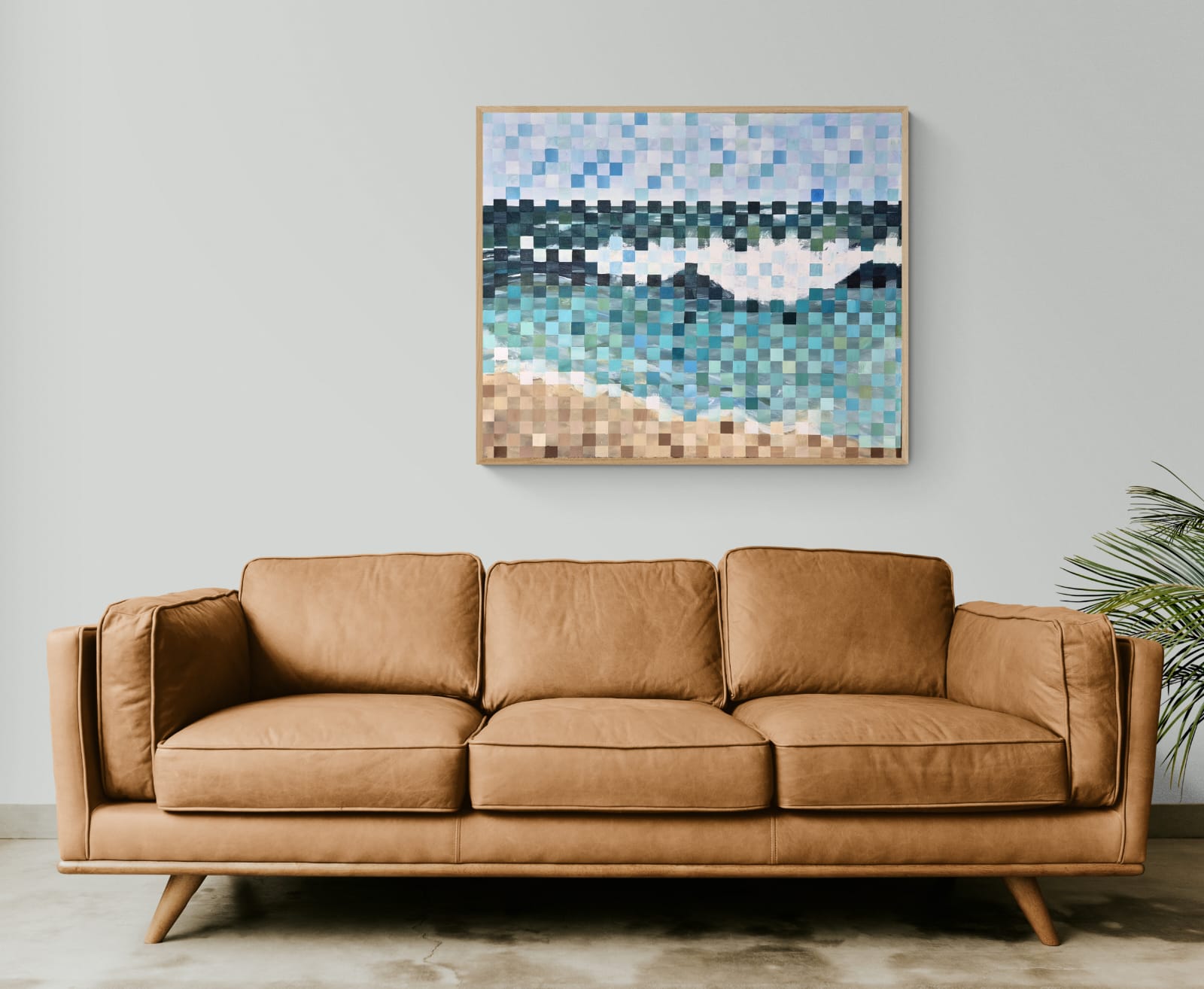 SOLD - "Beneath The Surface" - 100x120cm - Acrylic On Canvas - Image 6