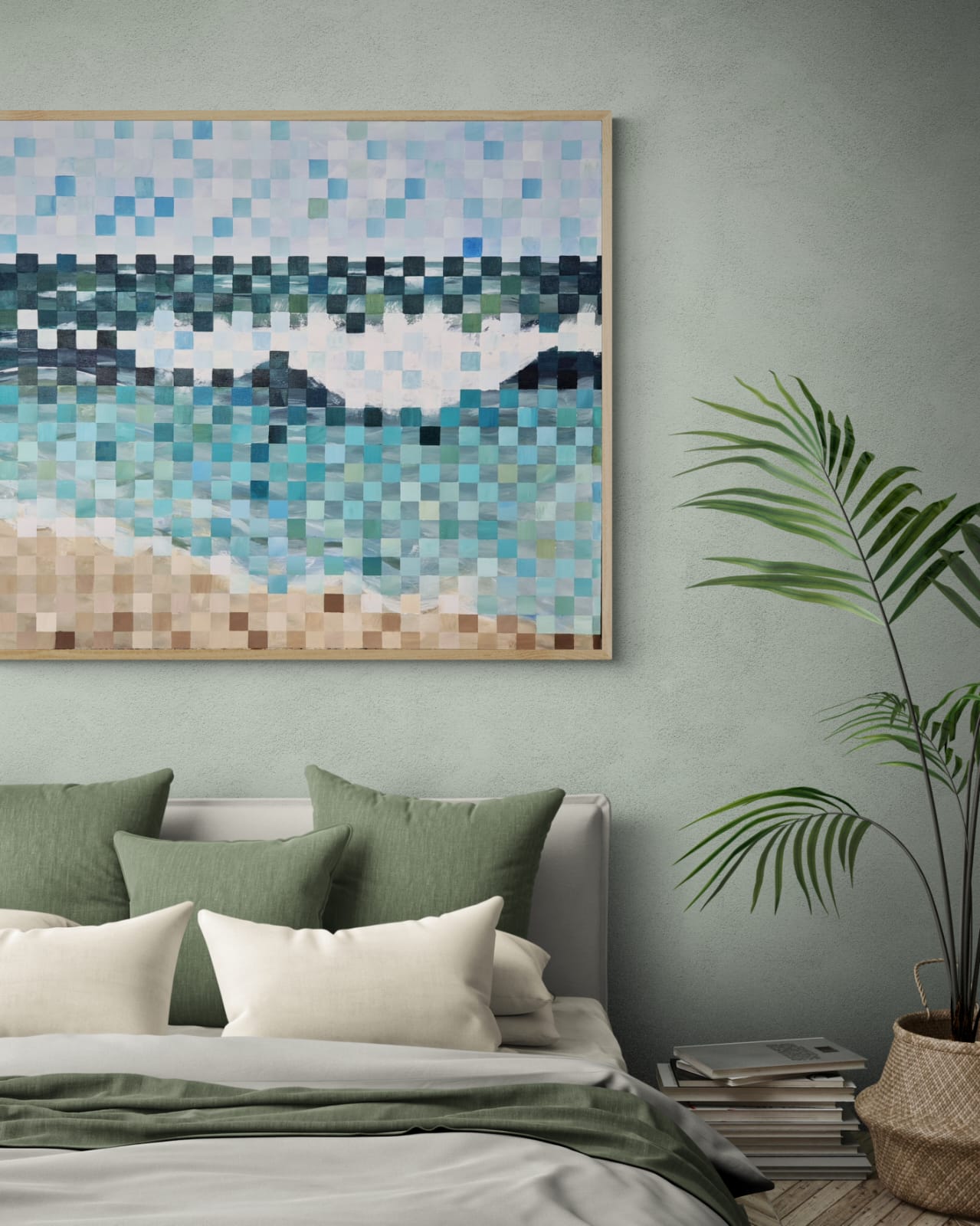 SOLD - "Beneath The Surface" - 100x120cm - Acrylic On Canvas - Image 7