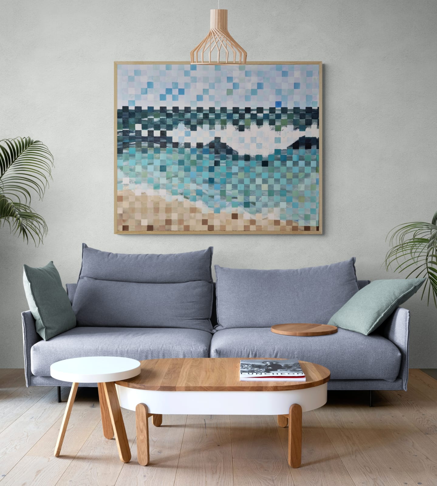 SOLD - "Beneath The Surface" - 100x120cm - Acrylic On Canvas - Image 8