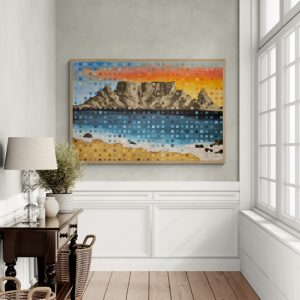 SOLD - "Table Mountain" - 100 x 150cm - Acrylic on Canvas