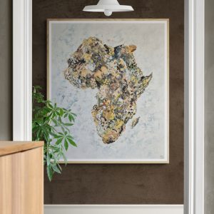 SOLD - " 'Cause This Is Africa" - 100 x 120cm - Acrylic On Canvas