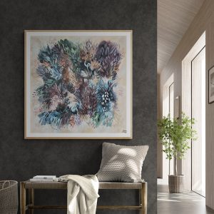 - SOLD - "Whispering Winds" - 100 x 100cm - Acrylic on Canvas