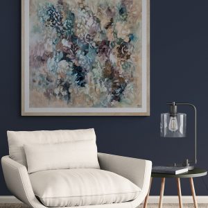 SOLD - "Whispers Of Blooms" - 100 x 100cm - Acrylic on Canvas