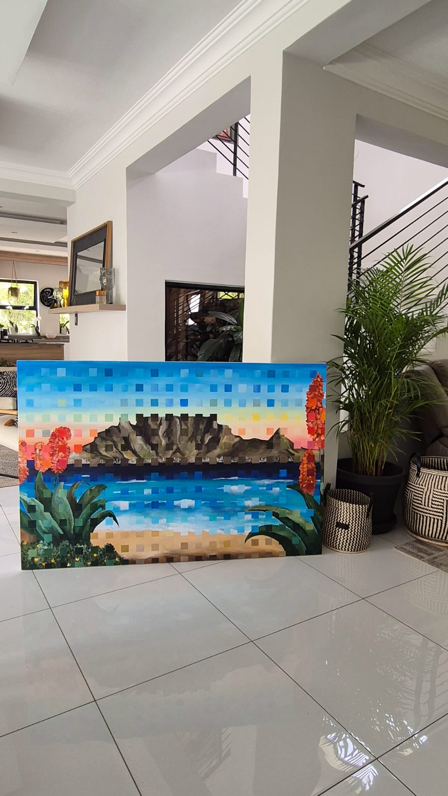 SOLD - "South African Splendor" - 100 x 150cm - Acrylic on Canvas - Image 5