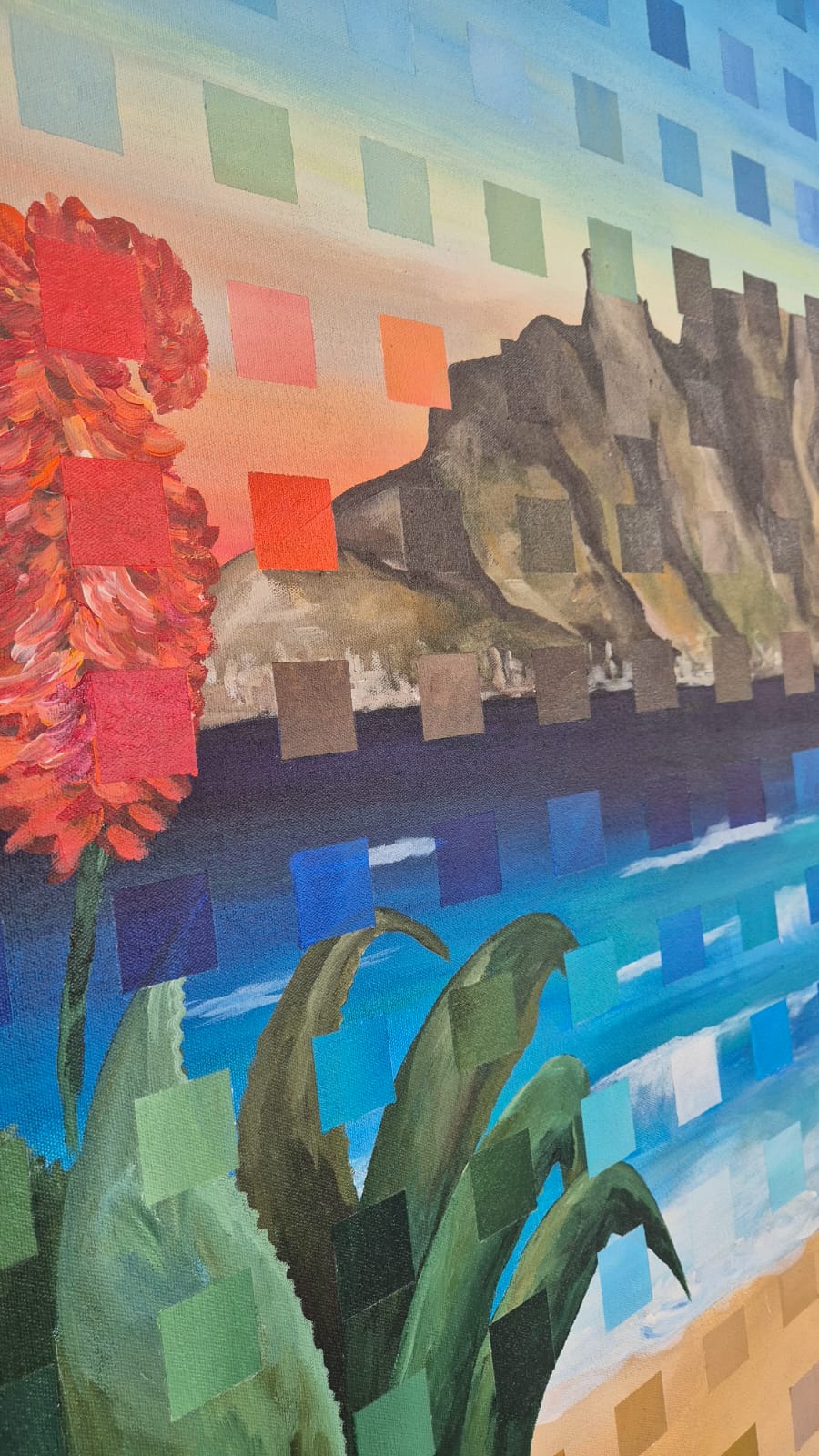 SOLD - "South African Splendor" - 100 x 150cm - Acrylic on Canvas - Image 10