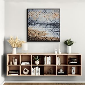 -SOLD - "Sea Of Solace" - 100 x 100cm - Acrylic On Canvas
