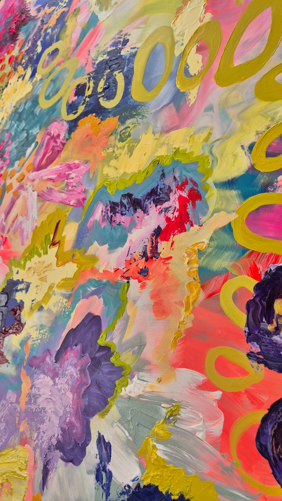 - SOLD - "Pina Colada's" - 110cm x 180cm - Acrylic On Canvas - Image 13