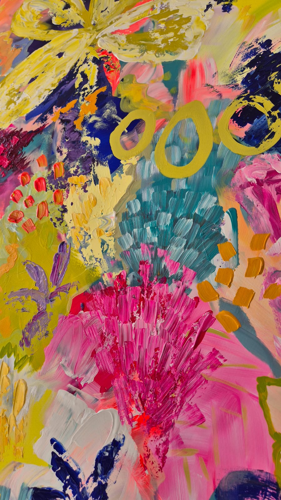 - SOLD - "Pina Colada's" - 110cm x 180cm - Acrylic On Canvas - Image 17