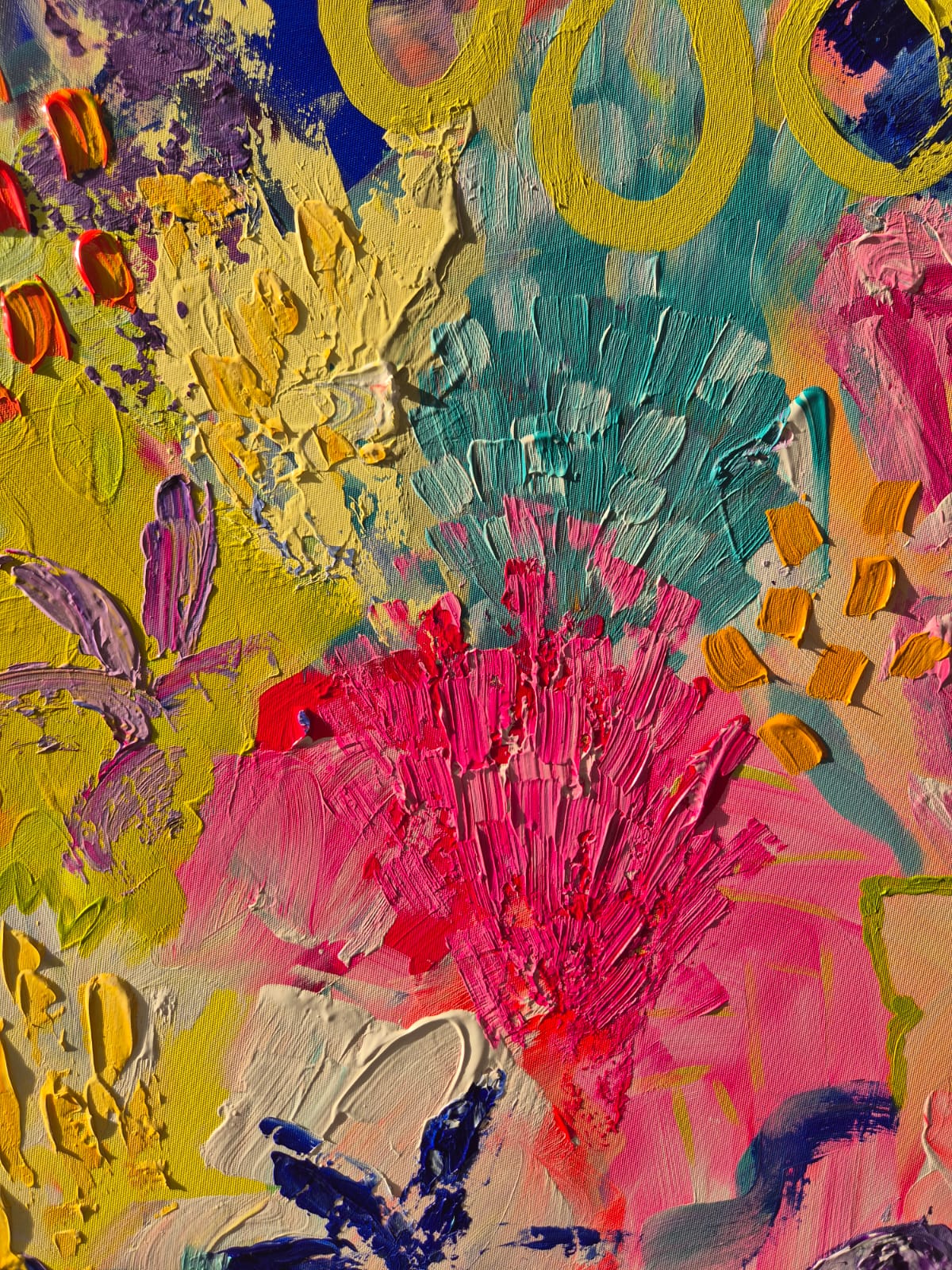 - SOLD - "Pina Colada's" - 110cm x 180cm - Acrylic On Canvas - Image 19