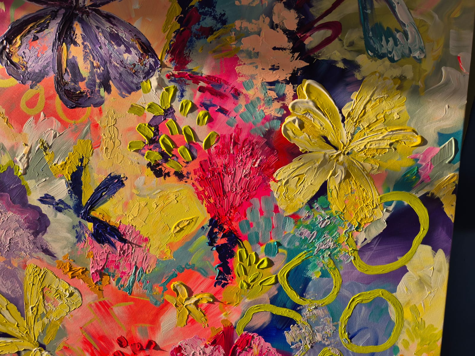 - SOLD - "Pina Colada's" - 110cm x 180cm - Acrylic On Canvas - Image 18
