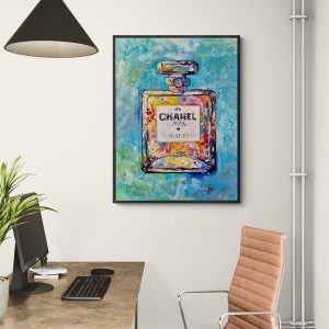 "From Paris With Love" - Acrylic On Canvas -  90 x 120cm