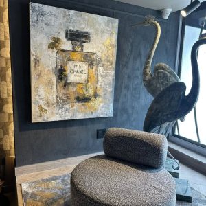 "Chanel" - 100 x 120cm - Mixed Media