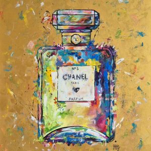 "Gorgeous" - 100 x 120cm - Acrylic On Canvas - Framed In Black