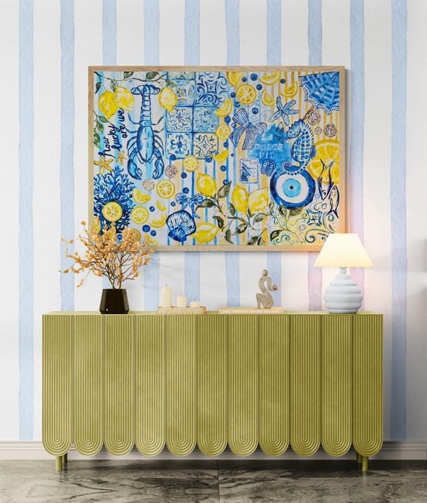 - SOLD - "How Lucky Are We?" - 119.5cm x 84cm - Acrylic On Canvas