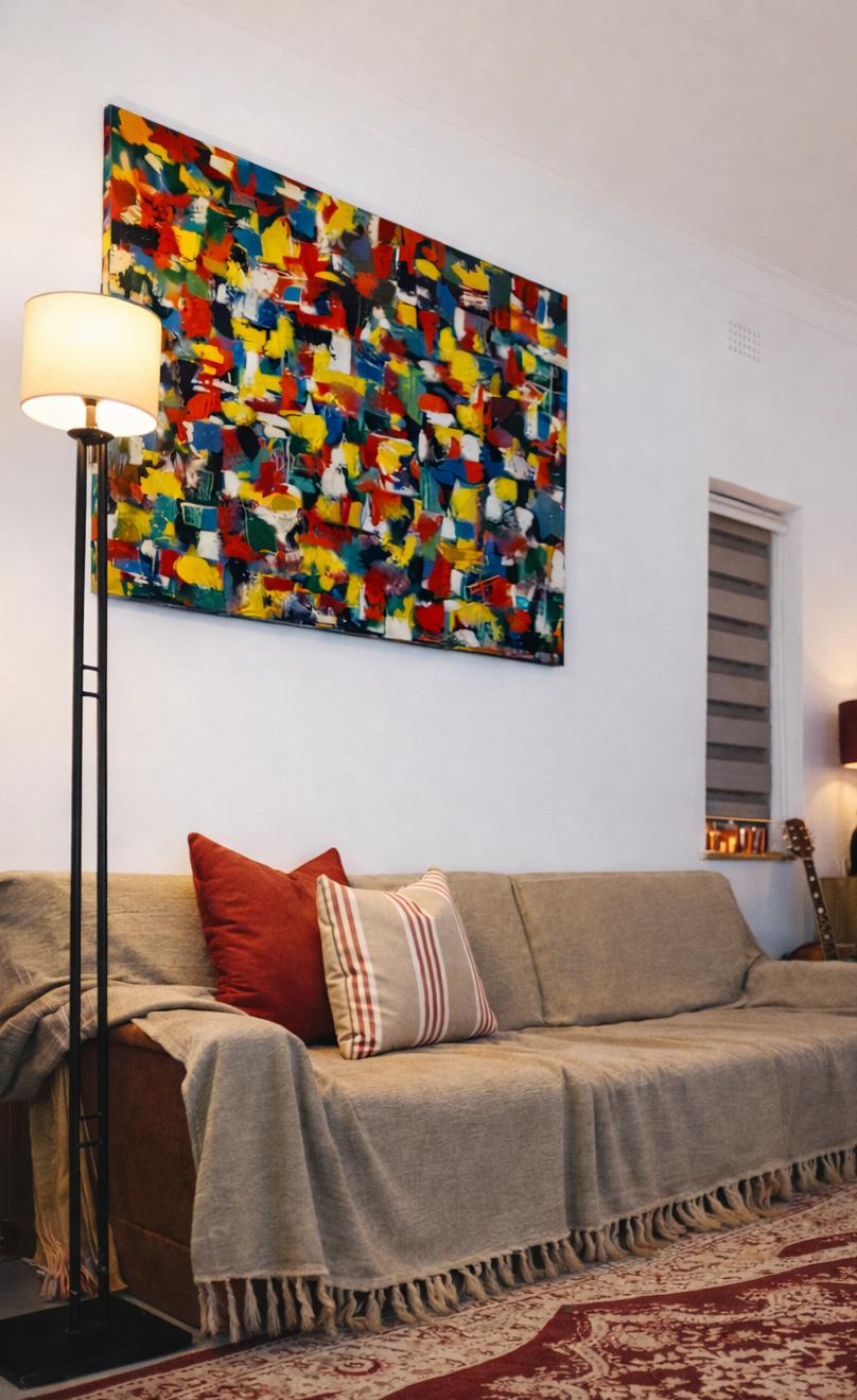 "LE(T'S)GO PLAY" - Acrylic On Canvas - 120cm x 100cm - Image 3