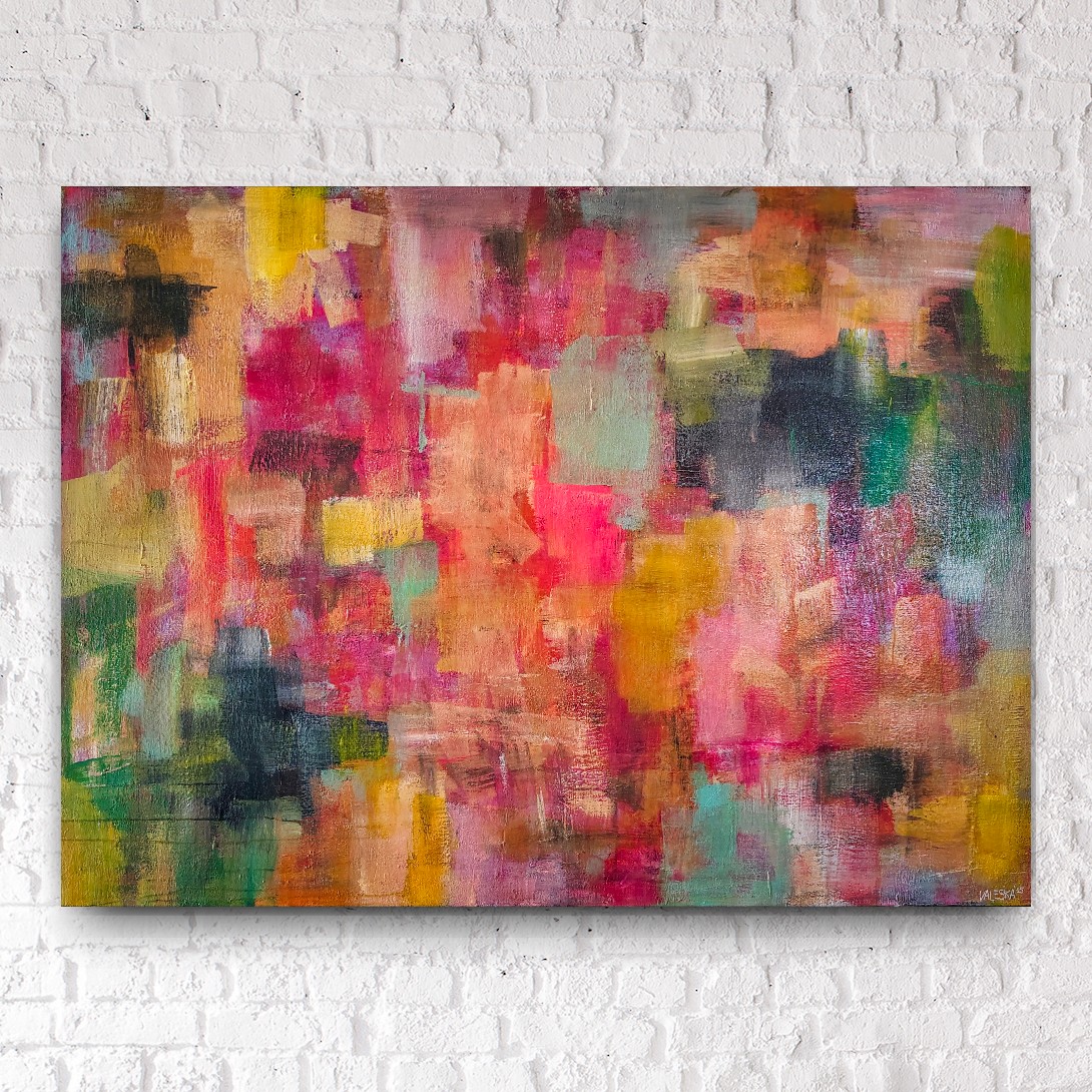 "The Art of Becoming' 2025" - Acrylic On Canvas - 122.5cm x 91.5cm