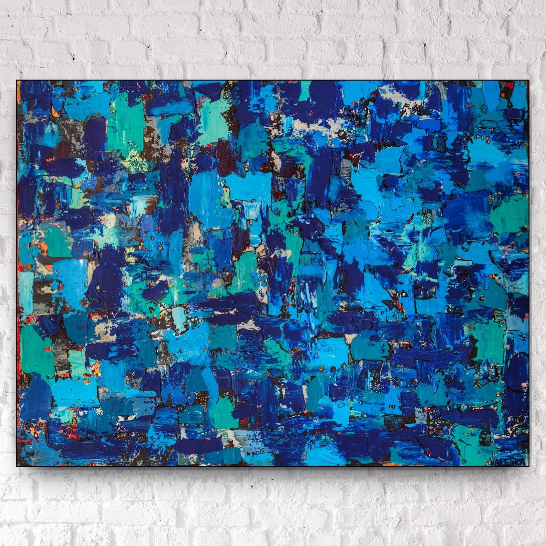 Everblue - Acrylic On Canvas - 76,2cm x 101,6 cm